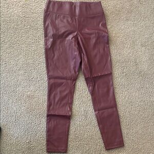 INC International Concepts Burgundy Skinny Pants